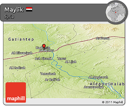 Physical Panoramic Map of Maylīk