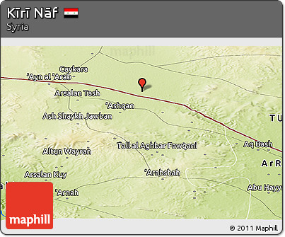 Physical Panoramic Map of Kīrī Nāf