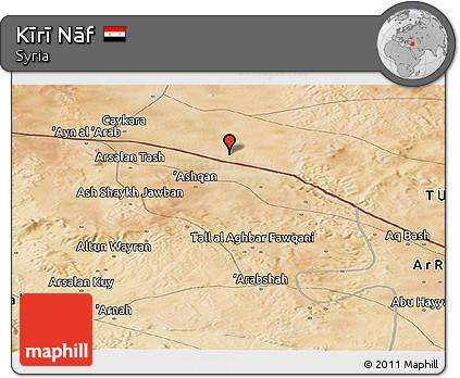 Satellite Panoramic Map of Kīrī Nāf