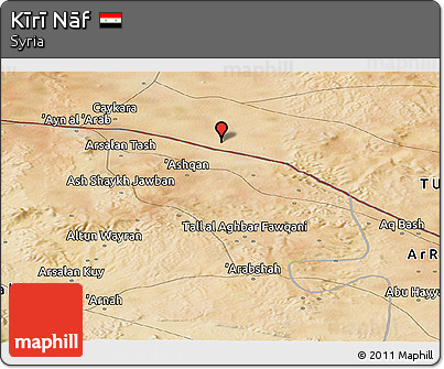Satellite Panoramic Map of Kīrī Nāf
