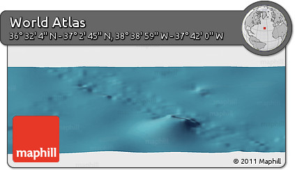 Satellite Panoramic Map of the Area around 36° 47' 25" N, 38° 10' 29" W