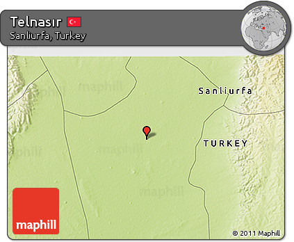Physical 3D Map of Telnasır