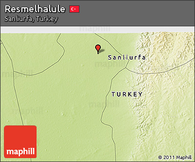 Physical 3D Map of Resmelhalule