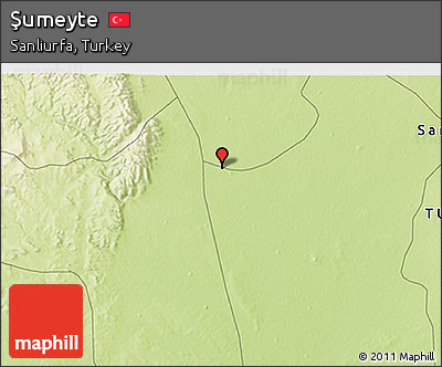 Physical 3D Map of Şumeyte