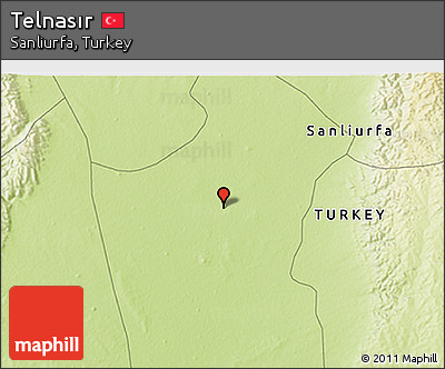 Physical 3D Map of Telnasır