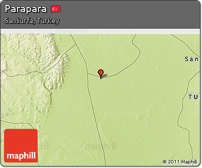 Physical 3D Map of Parapara