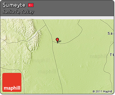 Physical 3D Map of Şumeyte