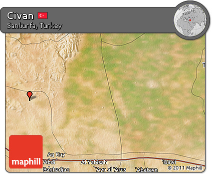 Satellite 3D Map of Civan