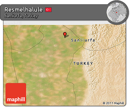 Satellite 3D Map of Resmelhalule