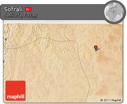 Satellite 3D Map of Sofralı