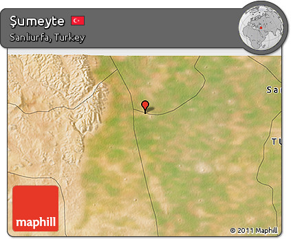 Satellite 3D Map of Şumeyte