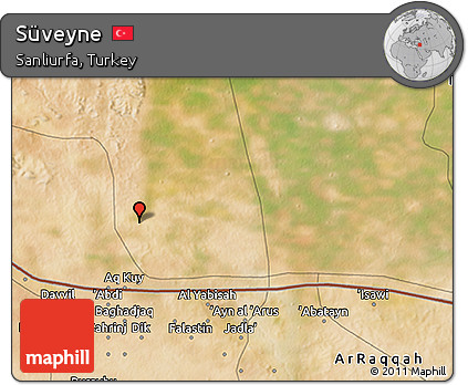 Satellite 3D Map of Süveyne