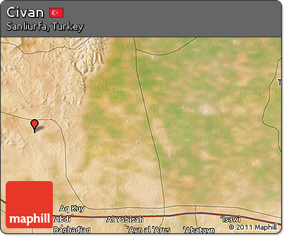 Satellite 3D Map of Civan