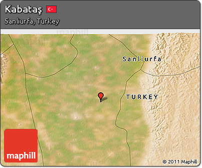 Satellite 3D Map of Kabataş