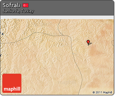 Satellite 3D Map of Sofralı