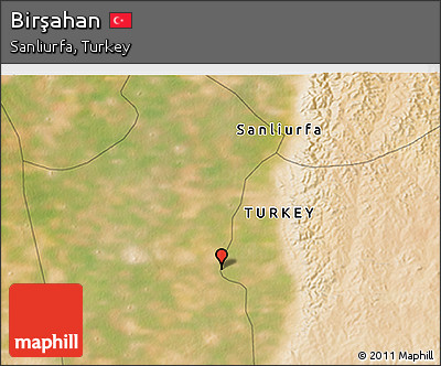 Satellite 3D Map of Birşahan