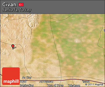 Satellite 3D Map of Civan