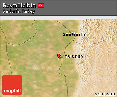 Satellite 3D Map of Resmülcibin