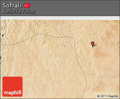Satellite 3D Map of Sofralı