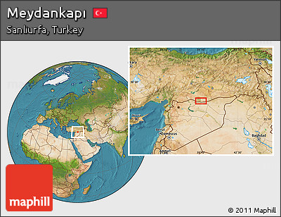 Satellite Location Map of Meydankapı
