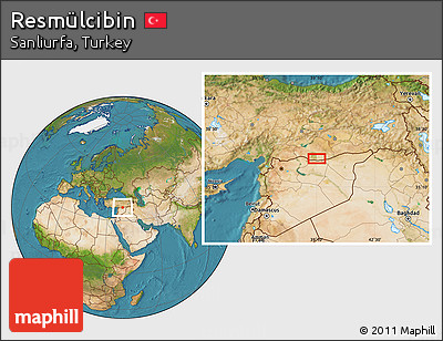 Satellite Location Map of Resmülcibin