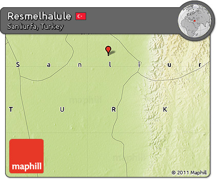 Physical Map of Resmelhalule