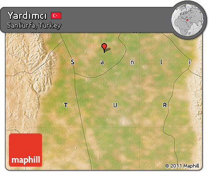 Satellite Map of Yardımcı