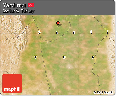 Satellite Map of Yardımcı