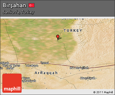 Satellite Panoramic Map of Birşahan
