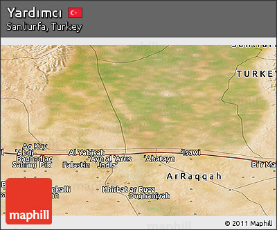 Satellite Panoramic Map of Yardımcı