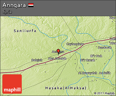 Physical 3D Map of Annqara