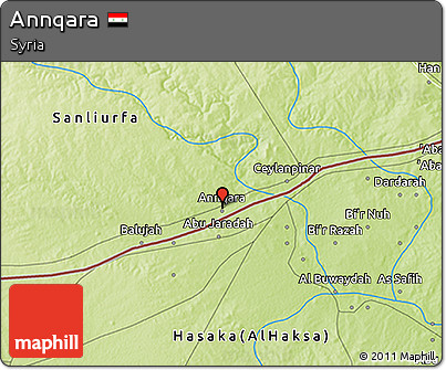 Physical 3D Map of Annqara