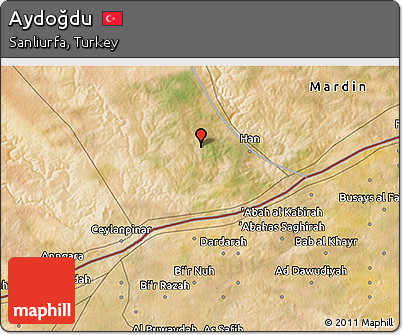 Satellite 3D Map of Aydoğdu