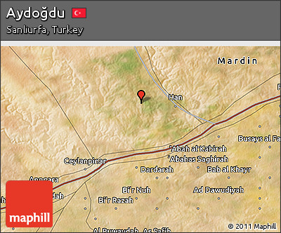 Satellite 3D Map of Aydoğdu