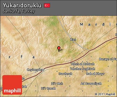 Satellite Map of Yukarıdoruklu