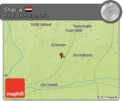 Physical 3D Map of Shas`ā