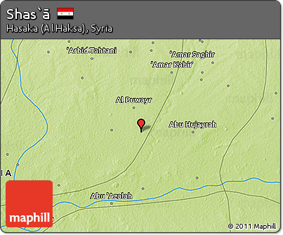 Physical 3D Map of Shas`ā