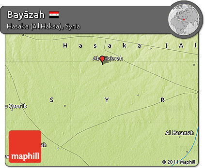 Physical Map of Bayāzah