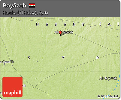 Physical Map of Bayāzah