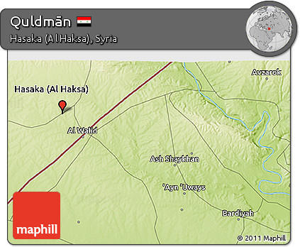 Physical 3D Map of Quldmān