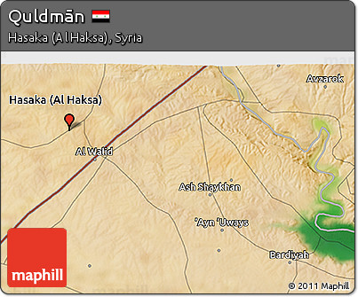 Satellite 3D Map of Quldmān