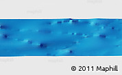Physical Panoramic Map of the area around 36° 47' 25" N, 44° 58' 30" W