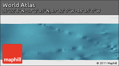 Satellite Panoramic Map of the Area around 36° 47' 25" N, 49° 13' 30" W