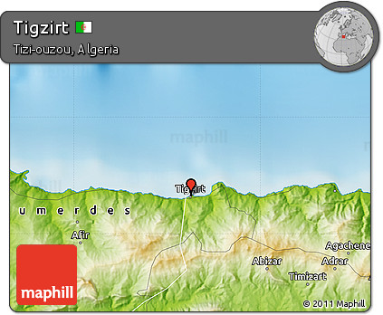 Physical Map of Tigzirt
