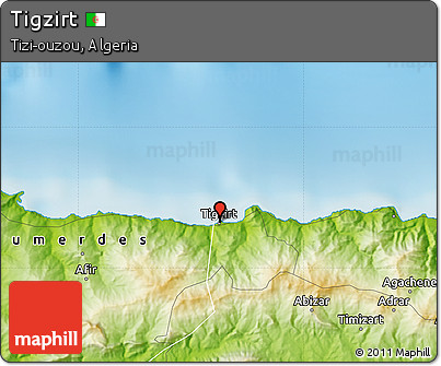Physical Map of Tigzirt