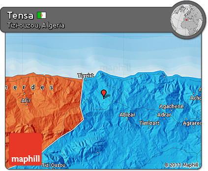 Political Map of Tensa