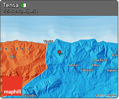 Political Map of Tensa