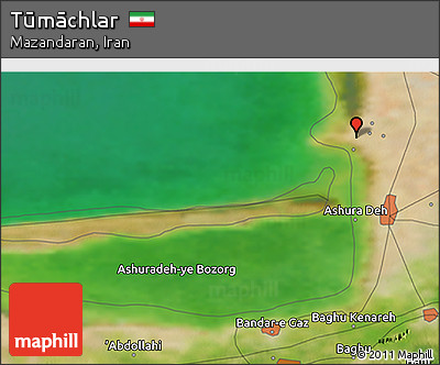 Satellite 3D Map of Tūmāchlar