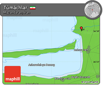 Political Map of Tūmāchlar