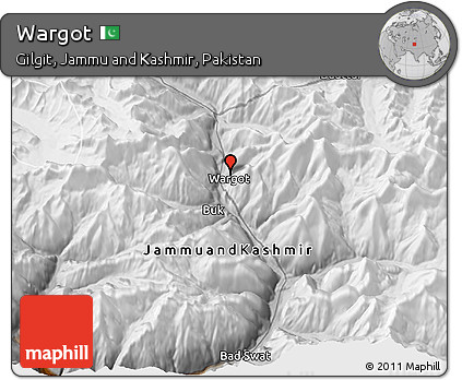 Physical 3D Map of Wargot